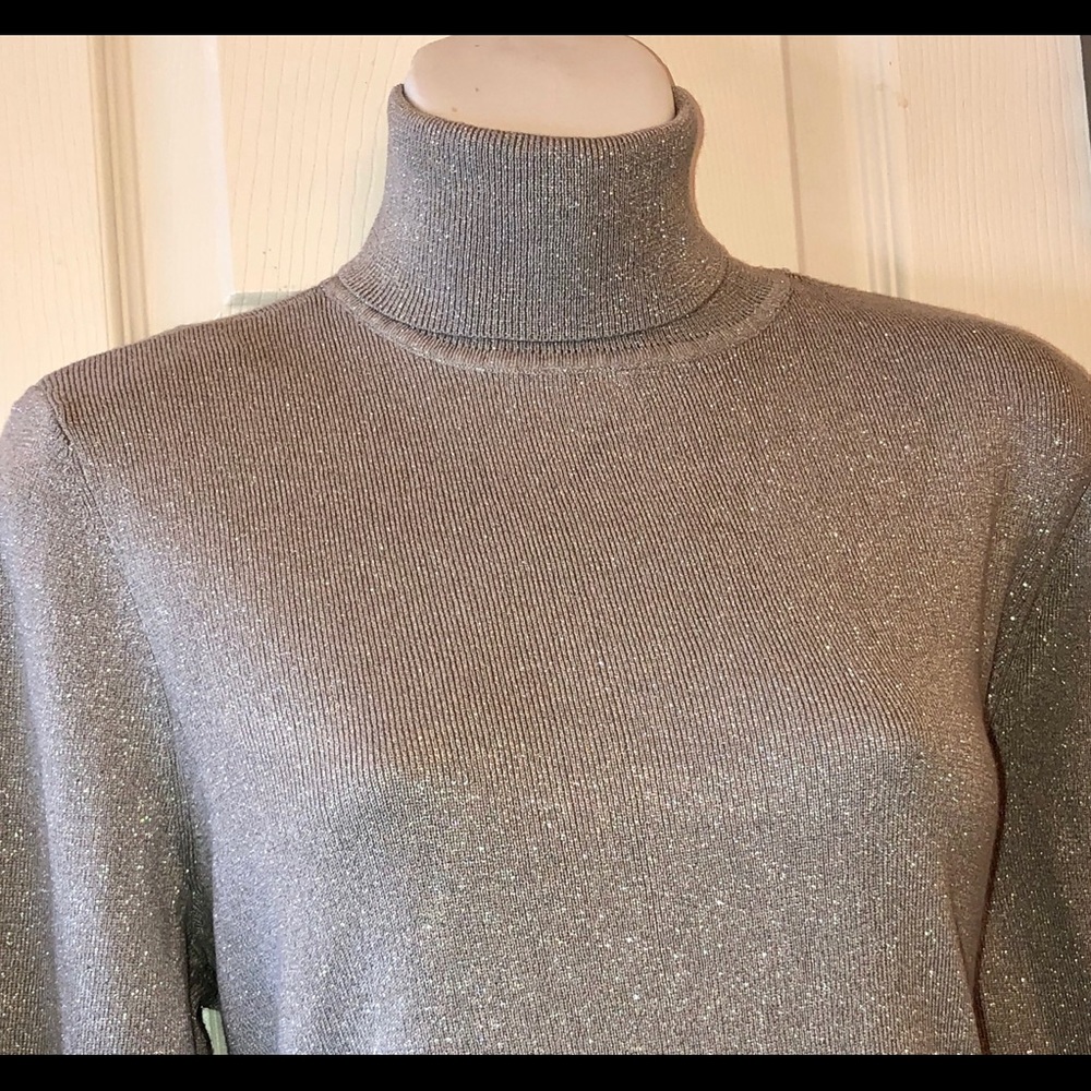 SILVER TURTLENECK - Picture 3 of 5